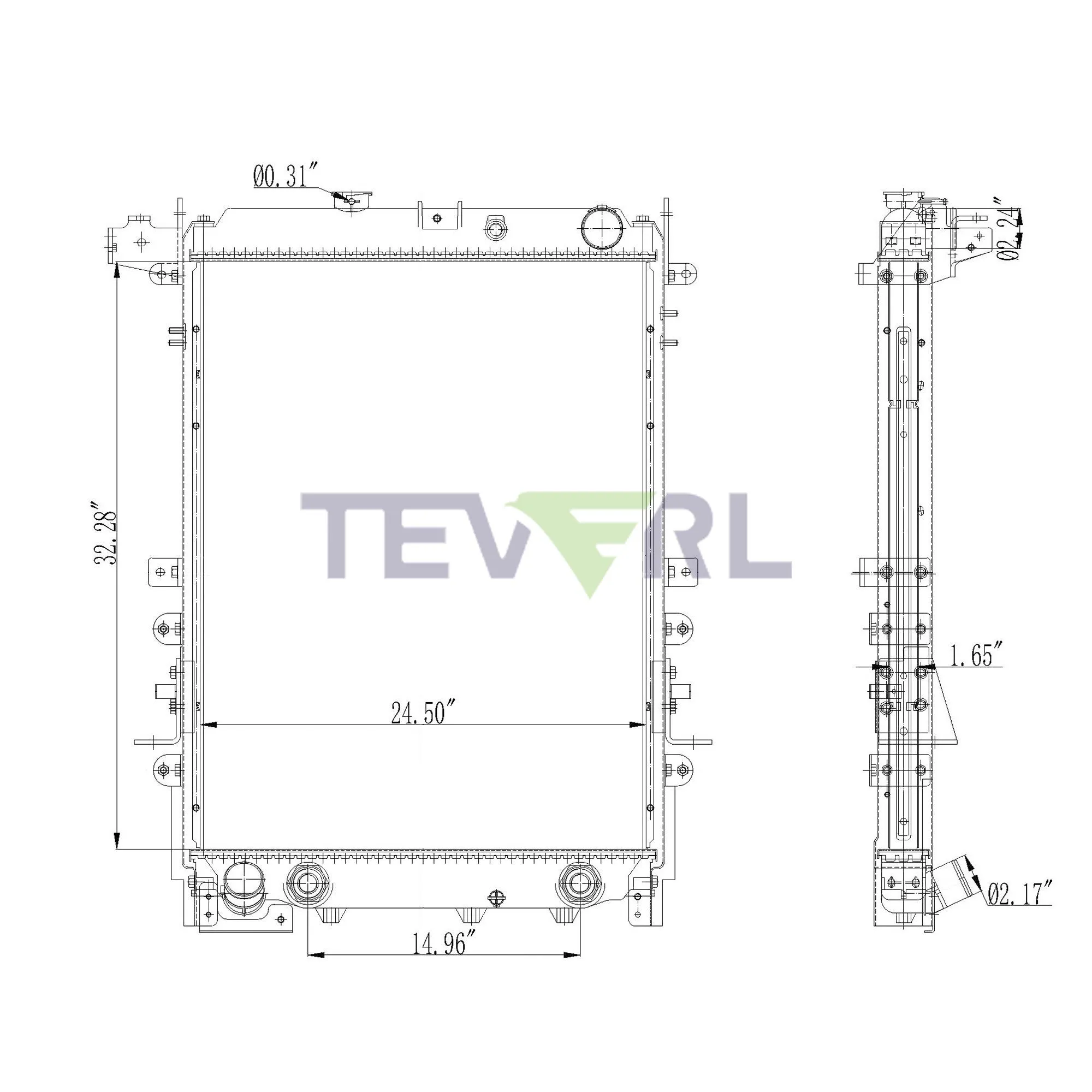 11401008 HINO RADIATOR
