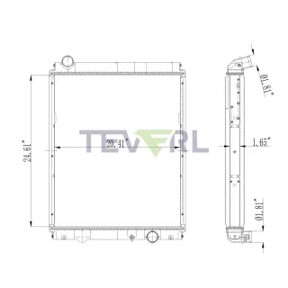 11501002 MITSUBISHI RADIATOR