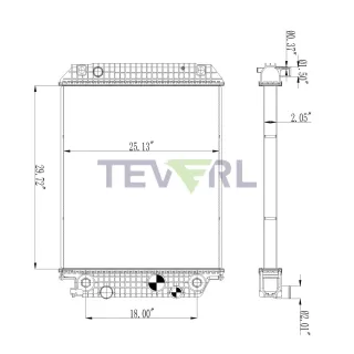 11601010 ISUZU RADIATOR