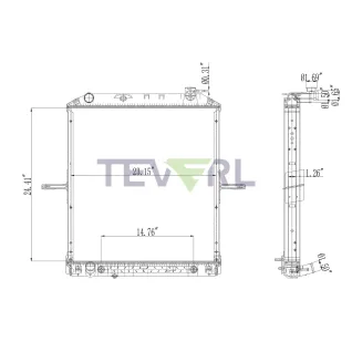 11601012 ISUZU RADIATOR
