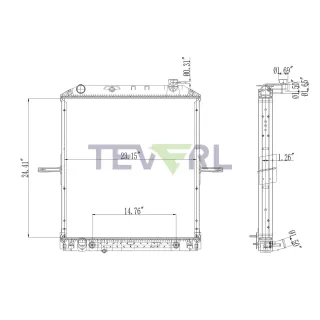 11601012 ISUZU RADIATOR