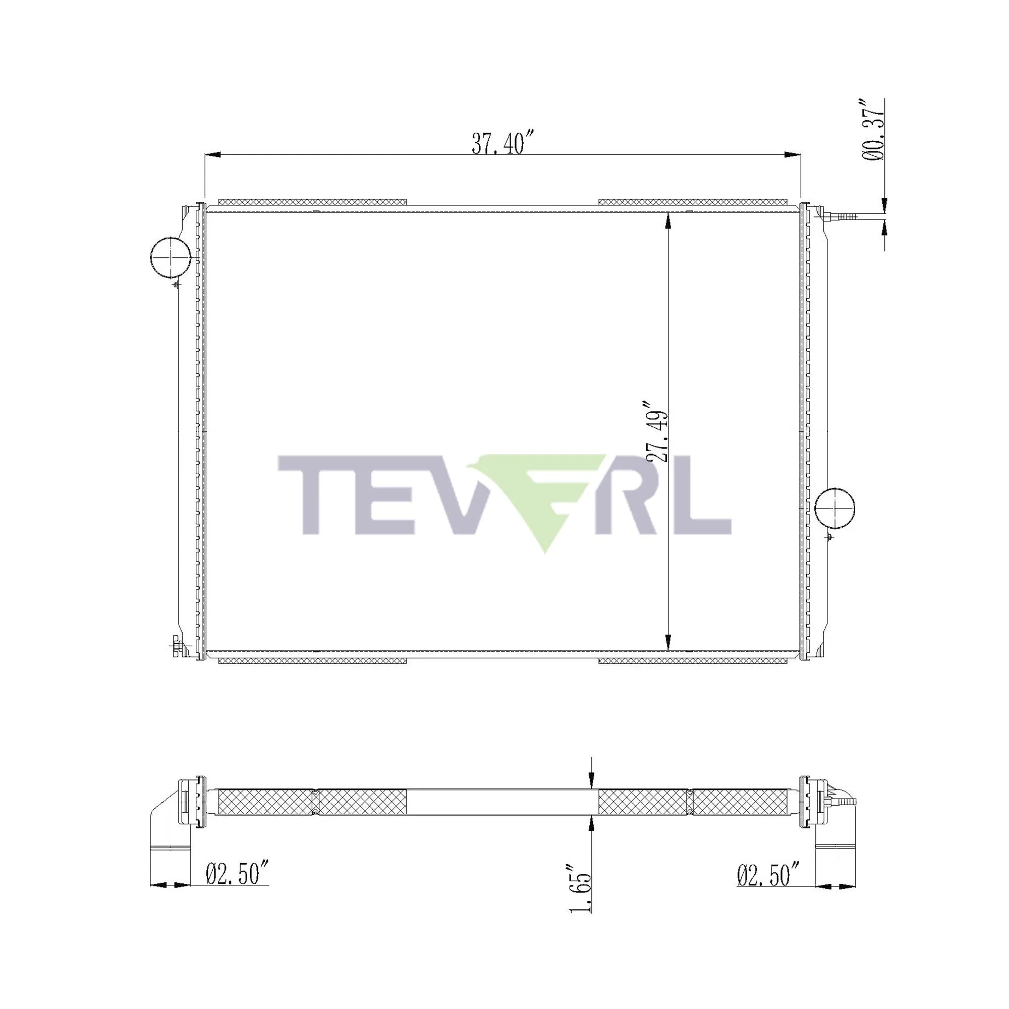 11801005 FORD RADIATOR