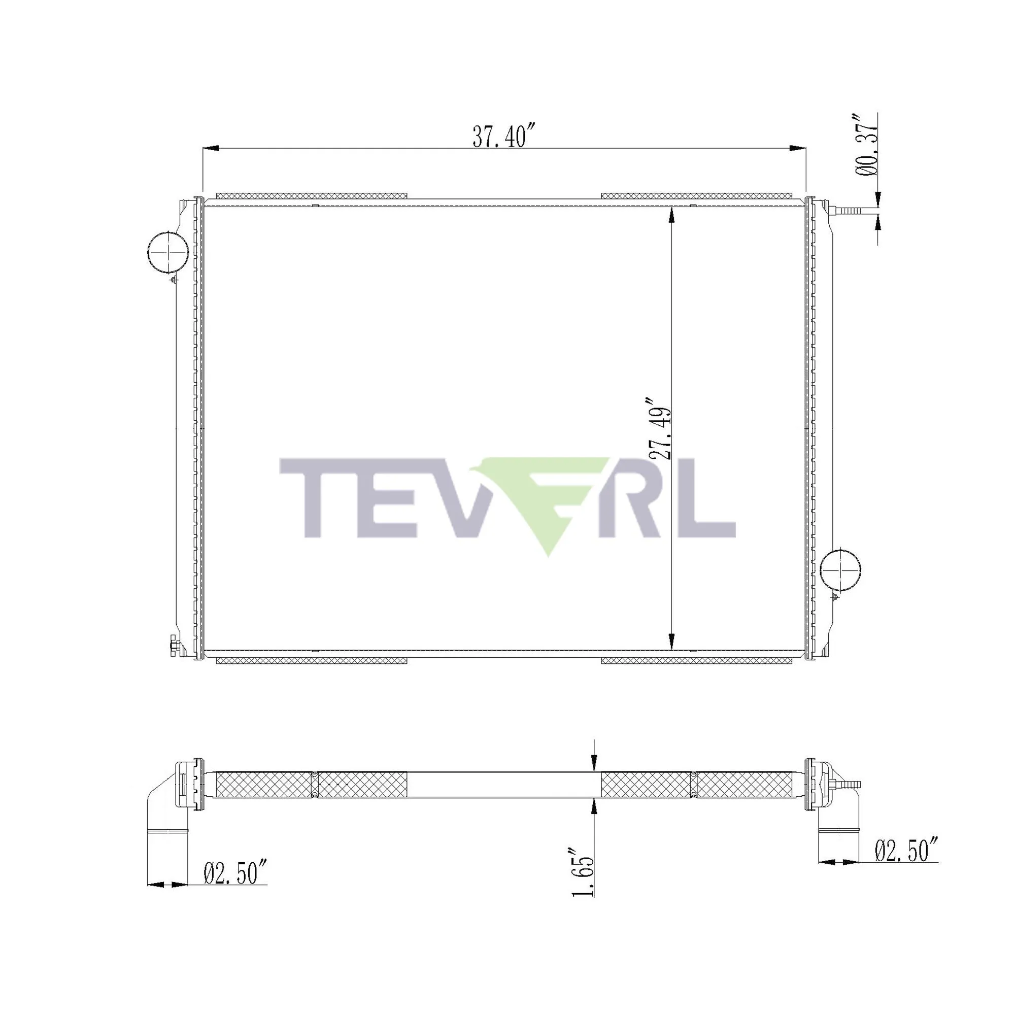 11801006 FORD RADIATOR