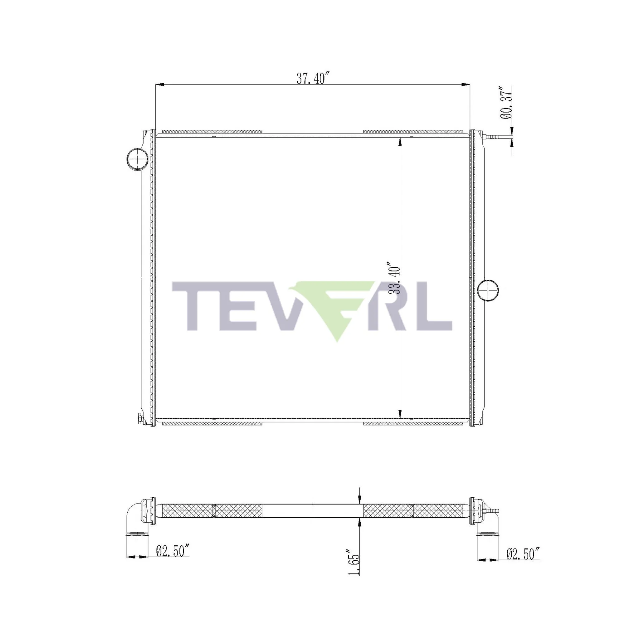 11801010 FORD RADIATOR
