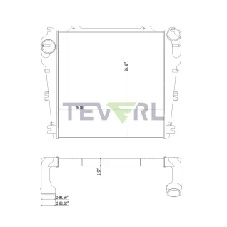 10102011 FREIGHTLINER CHARGE AIR COOLER