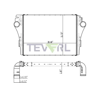 10102013 FREIGHTLINER CHARGE AIR COOLER