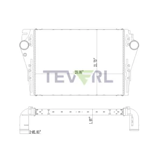 10102014 FREIGHTLINER CHARGE AIR COOLER