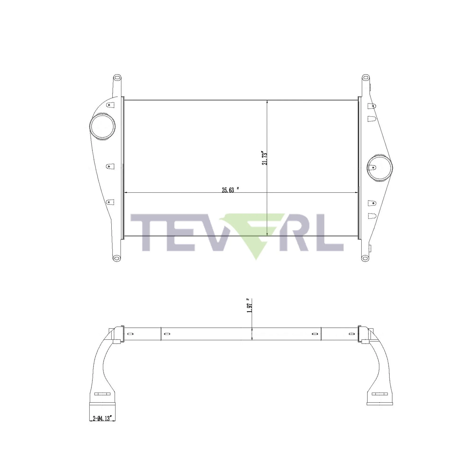10102029 Freightliner Charge Air Cooler