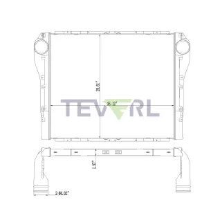 10302002 KENWORTH/PETERBILT CHARGE AIR COOLER