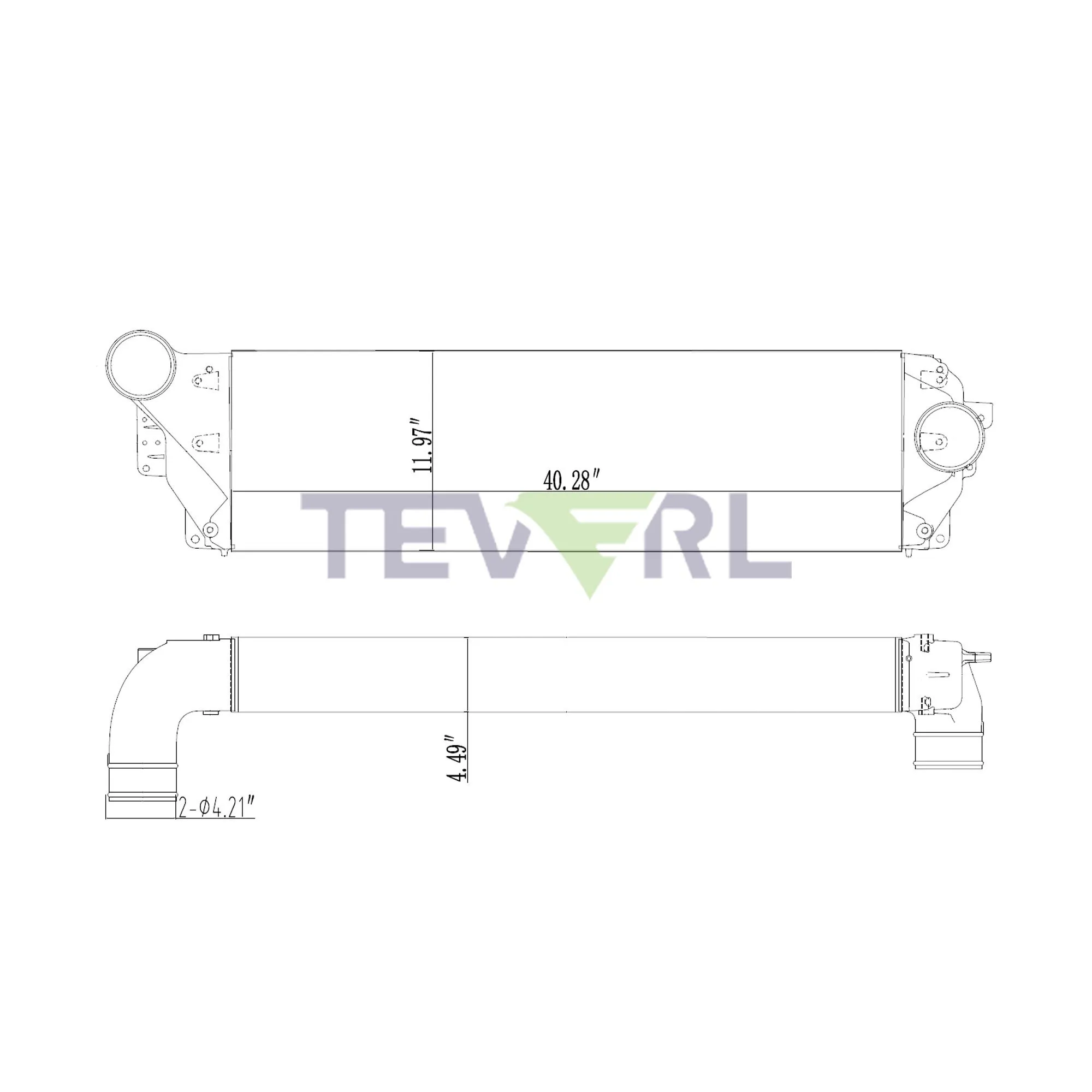 10602004BP International Charge Air Cooler