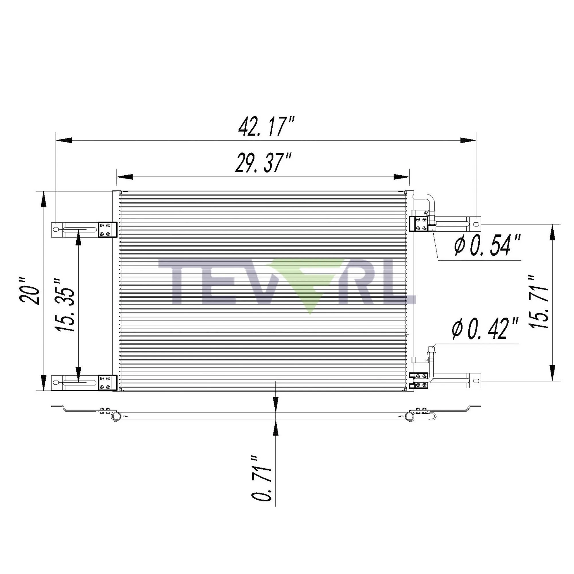 10103014 FREIGHTLINER CONDENSER