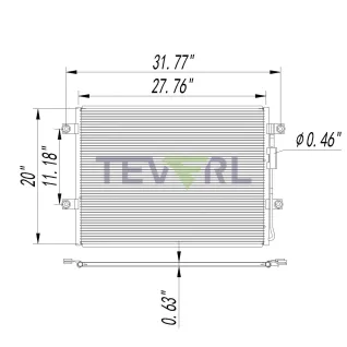 10103024 FREIGHTLINER CONDENSER