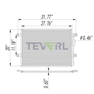 10103024 FREIGHTLINER CONDENSER