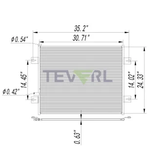 10203006 KENWORTH CONDENSER