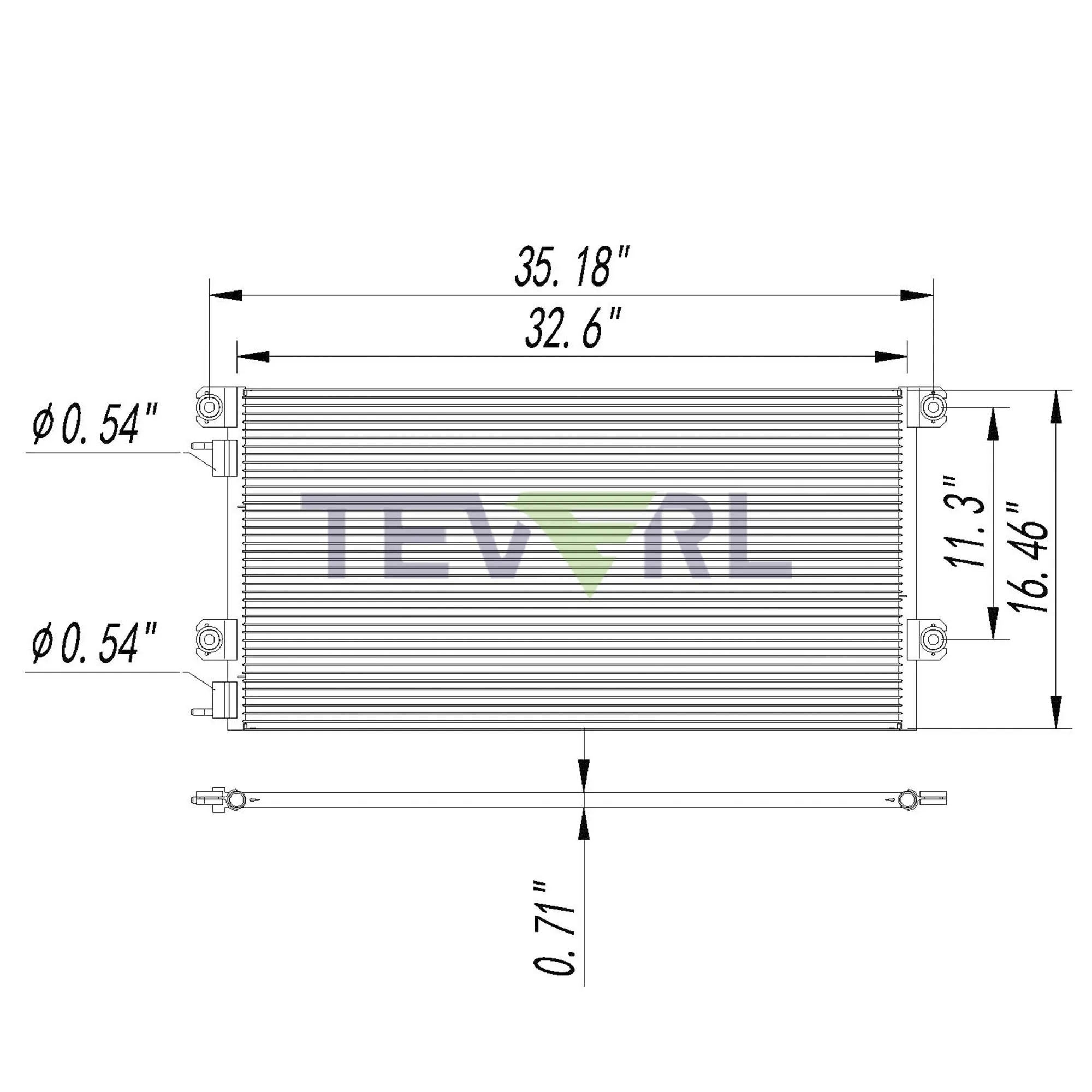 10403001 VOLVO CONDENSER