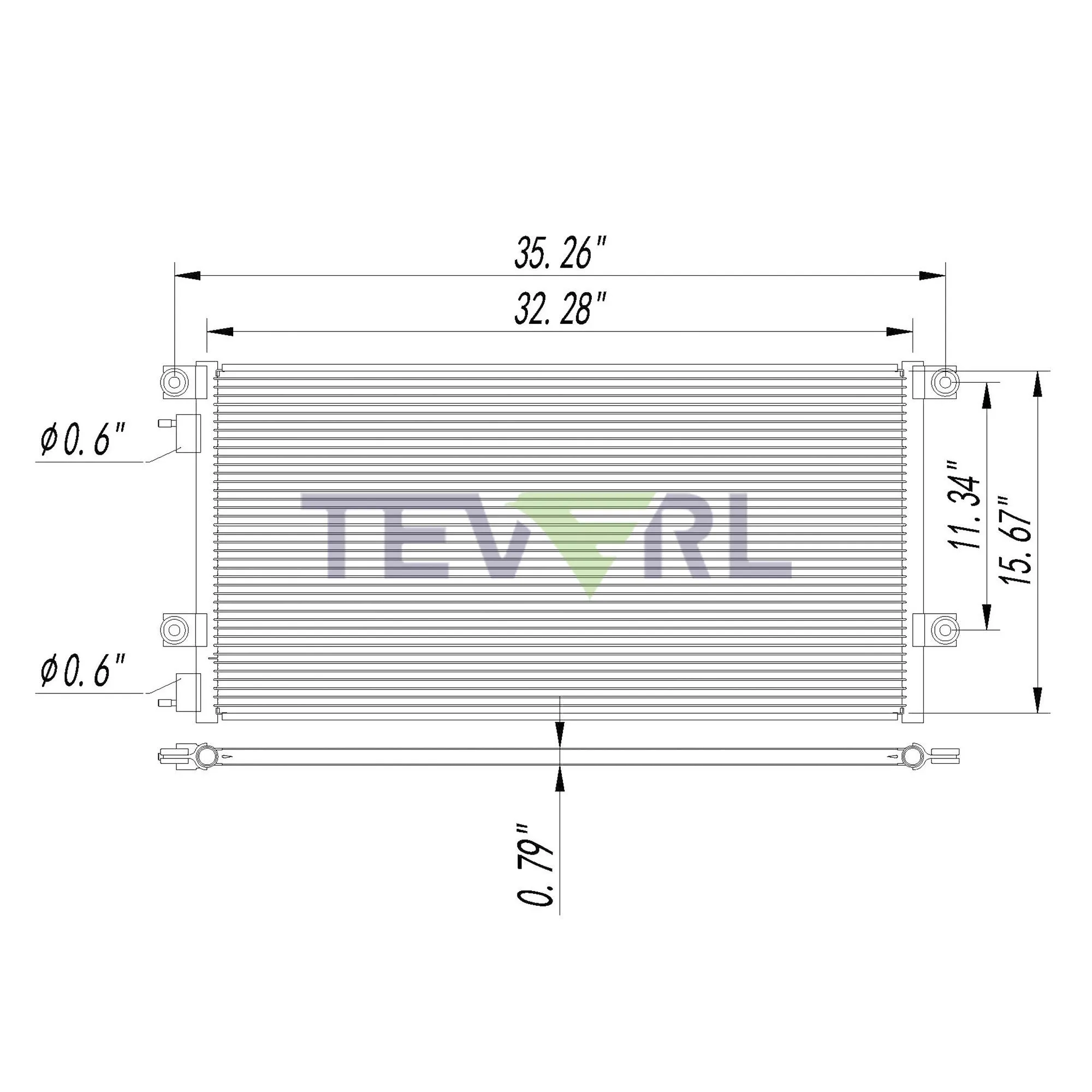 10403003 VOLVO MACK CONDENSER