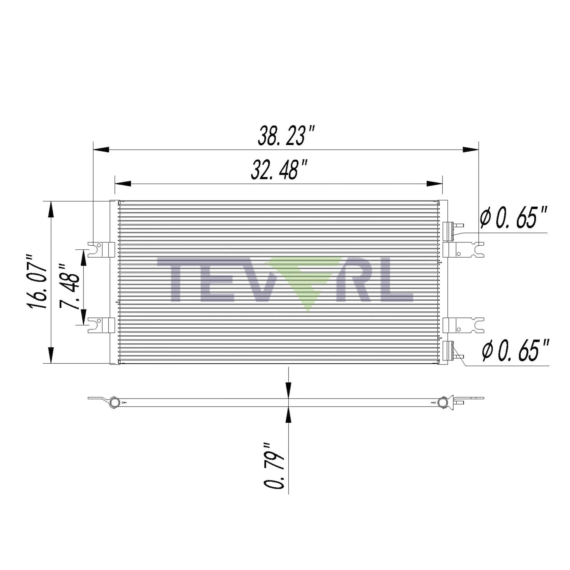 10503001 MACK CONDENSER