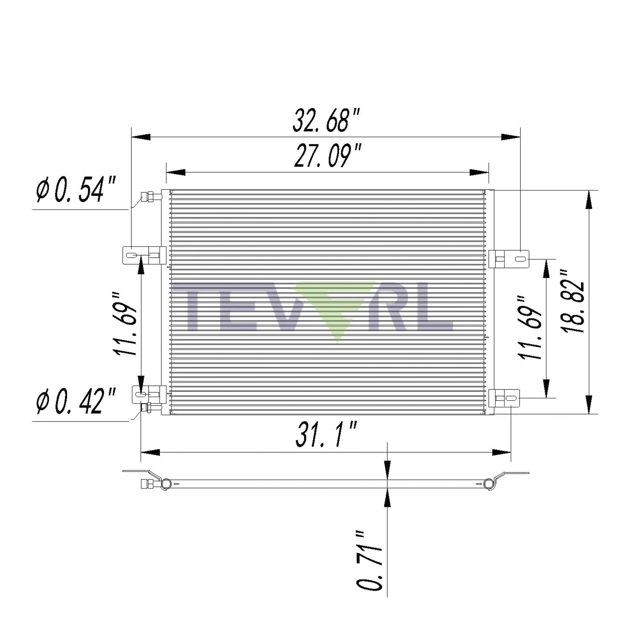 10503002 MACK CONDENSER