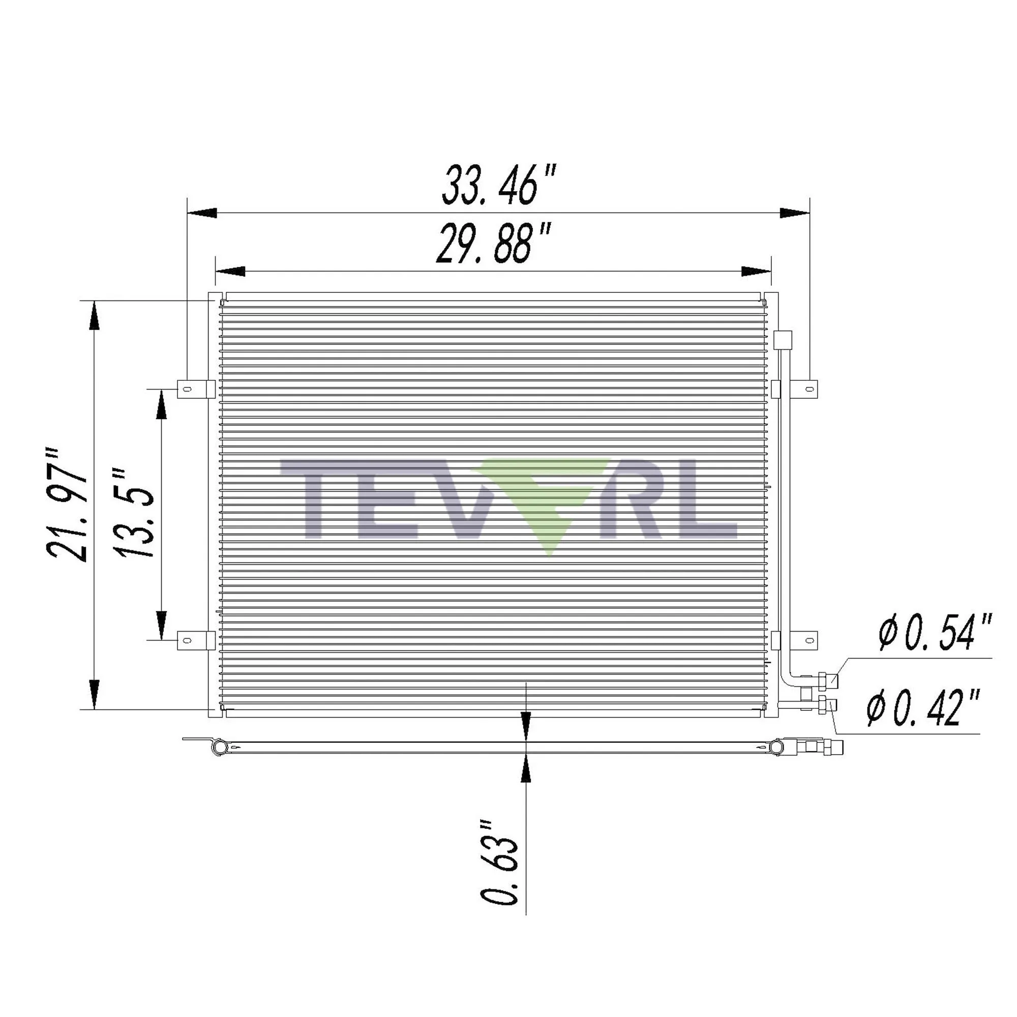 10503004 MACK CONDENSER