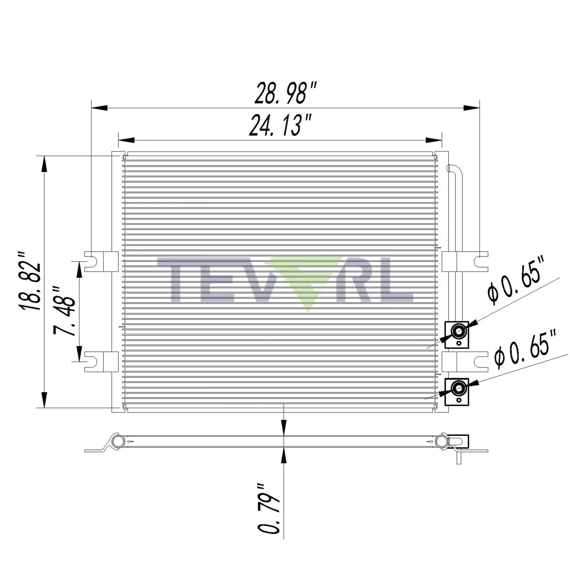10503008 MACK CONDENSER