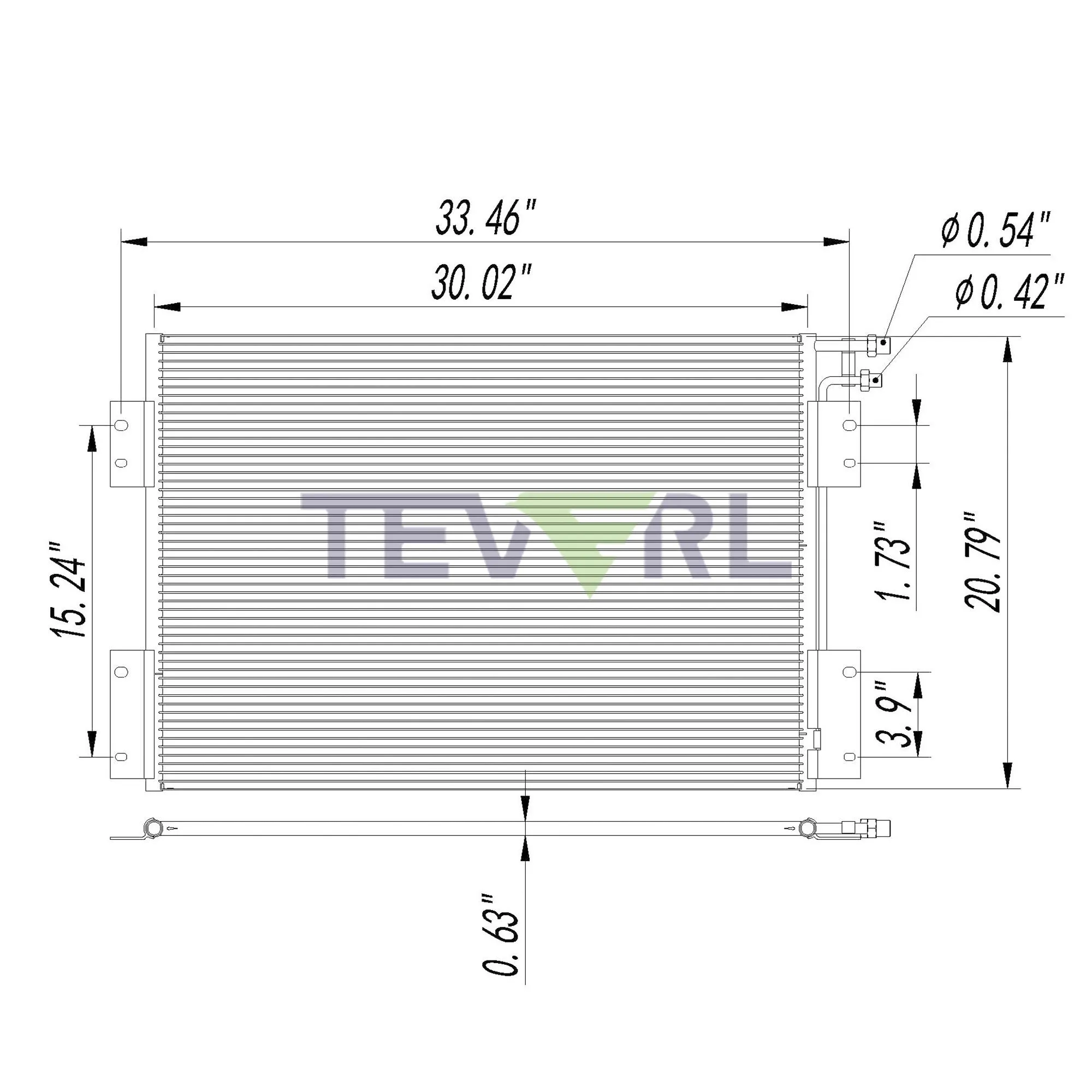 10503009 MACK CONDENSER