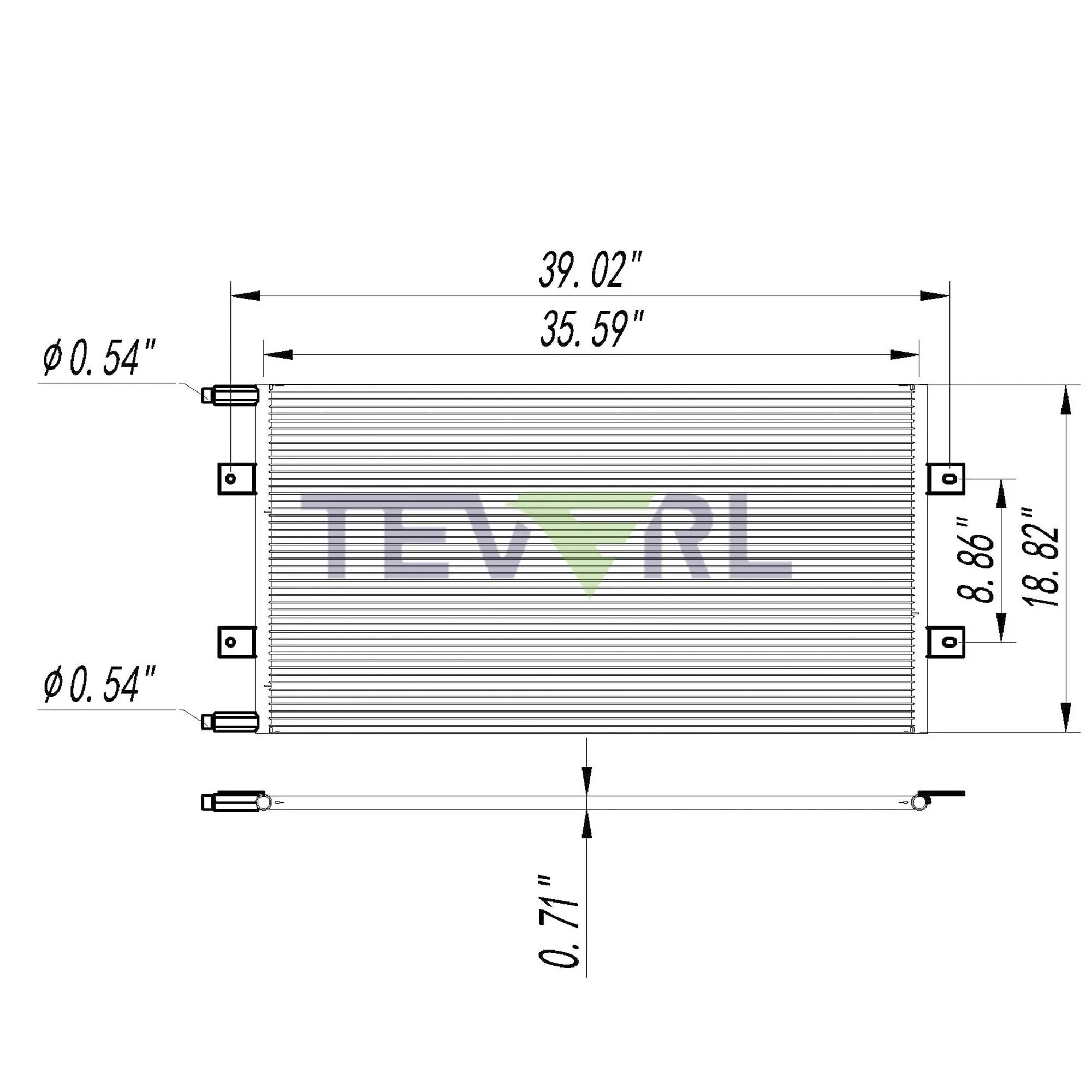 11803003 FORD CONDENSER