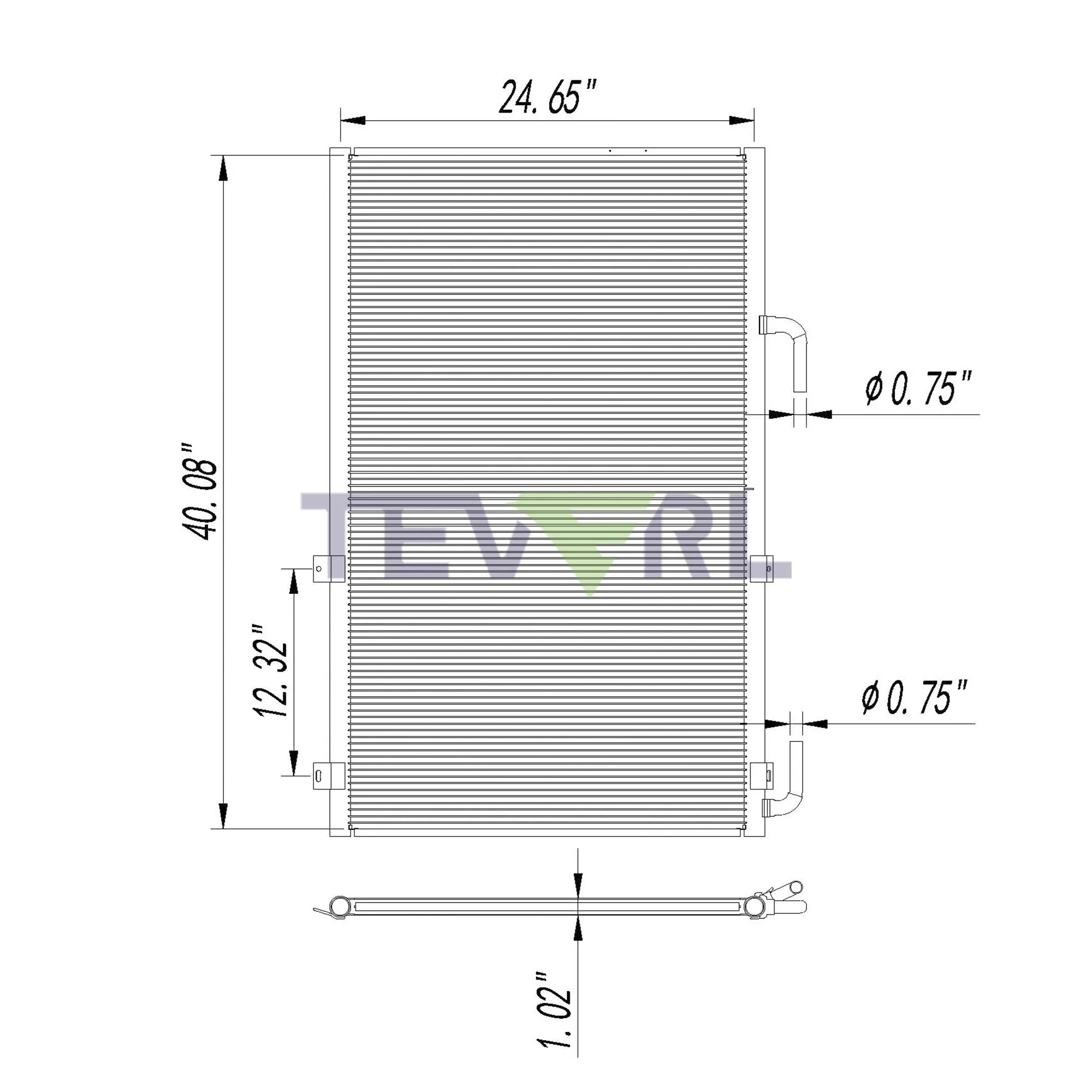 30125002 REFRIGERATOR CONDENSER