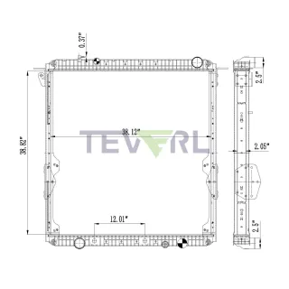 10101094 FREIGHTLINER RADIATOR