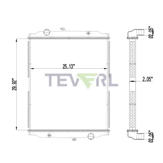 10101081 Blue Bird Radiator