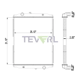 10101082 BlueBird Radiator