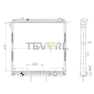 10101096 FREIGHTLINER RADIATOR