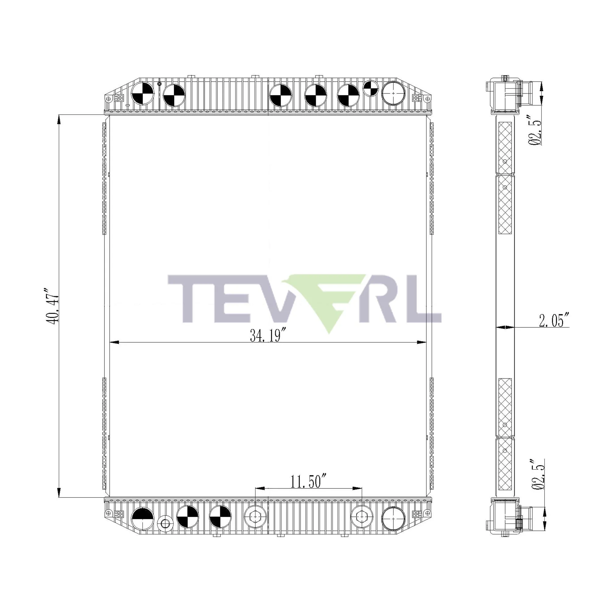 10401004 VOLVO RADIATOR