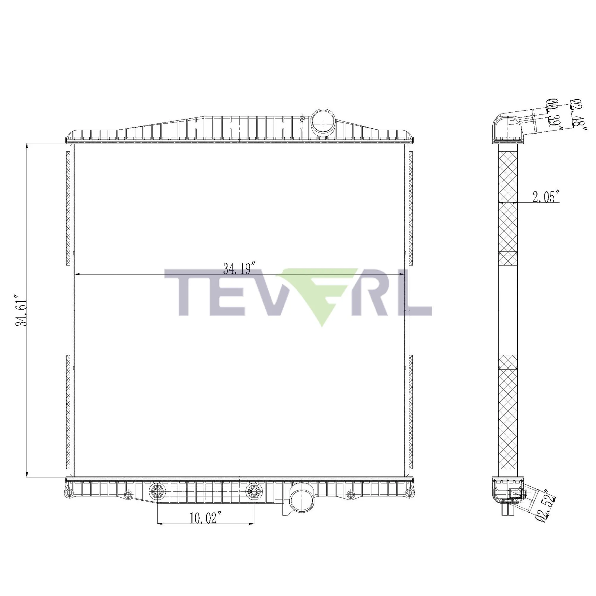 10401009 VOLVO MACK RADIATOR