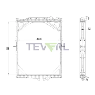 10401010 Volvo B12 Radiator 1665249