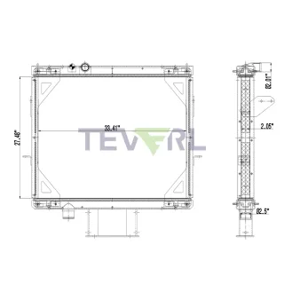 10501003 MACK RADIATOR