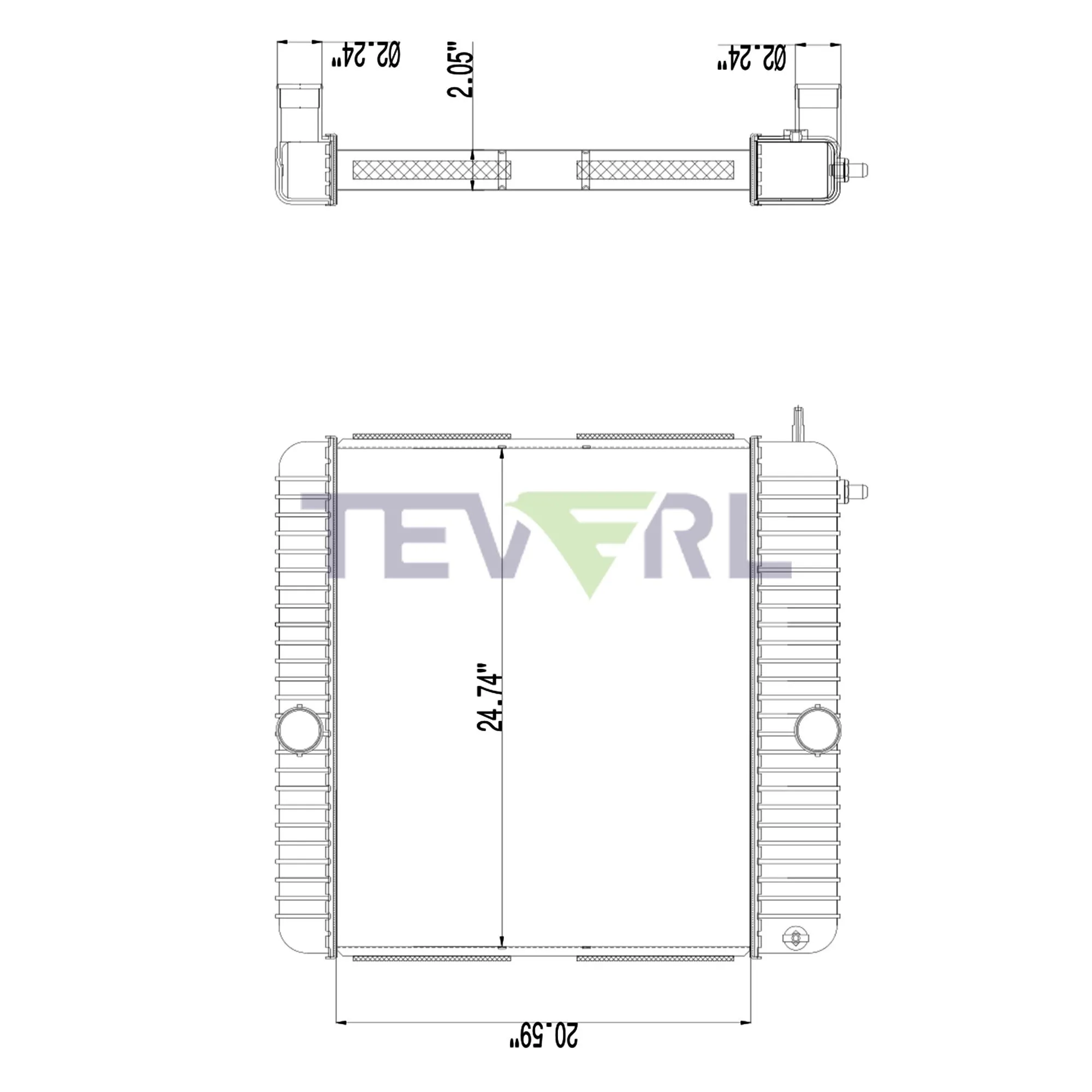 10601030 International Radiator