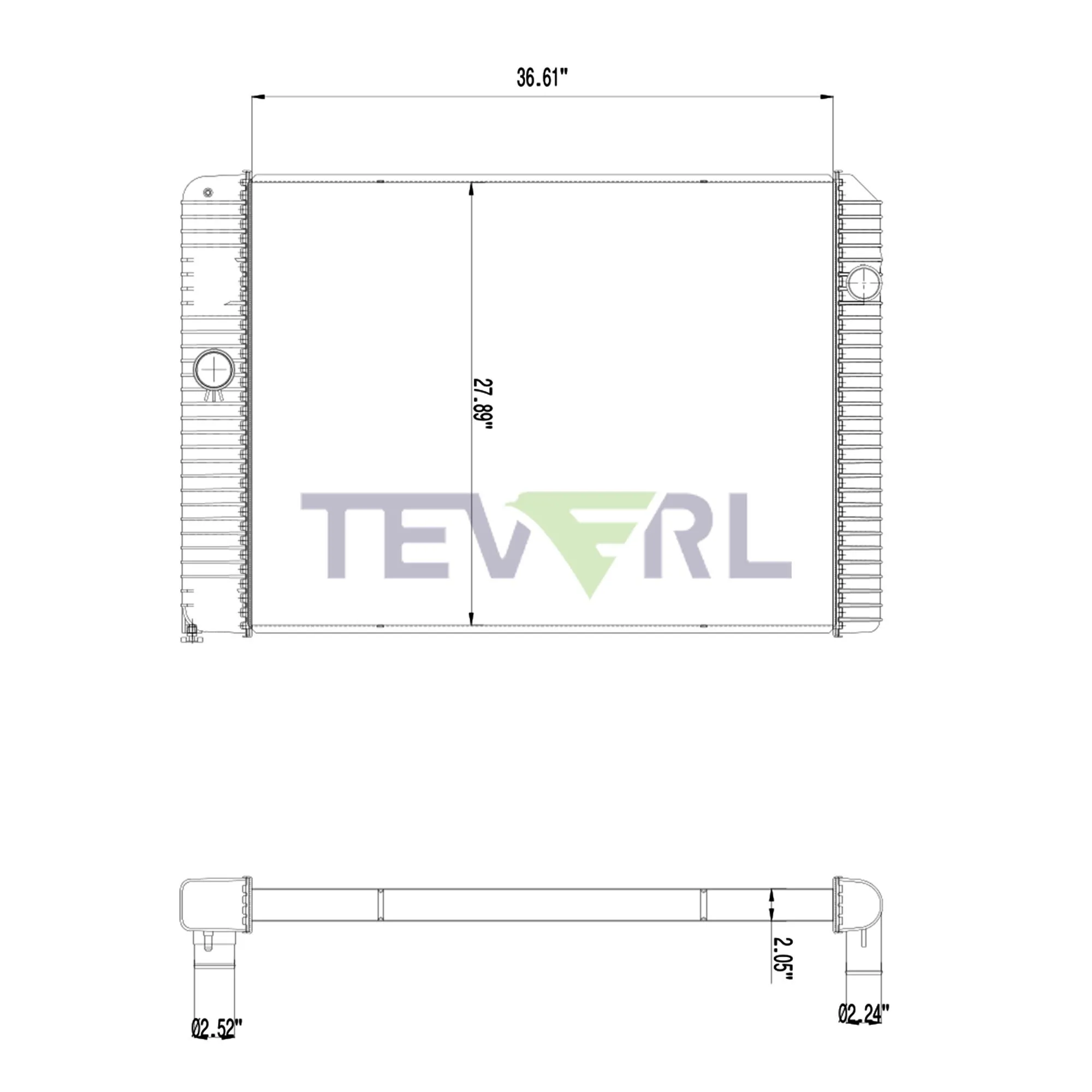 10601031 International Radiator
