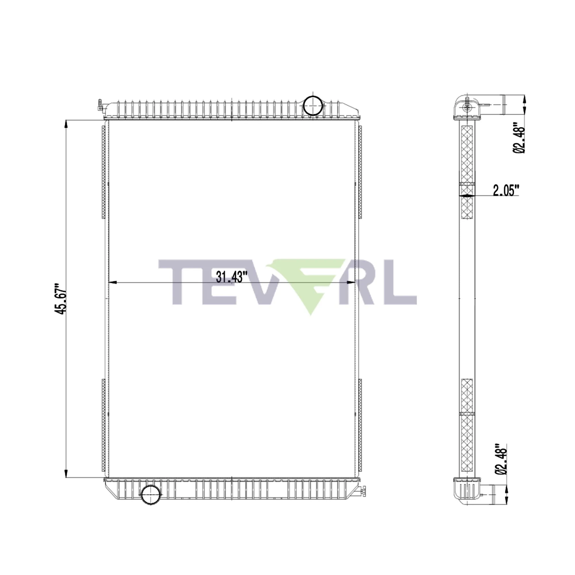 10601035 International Radiator
