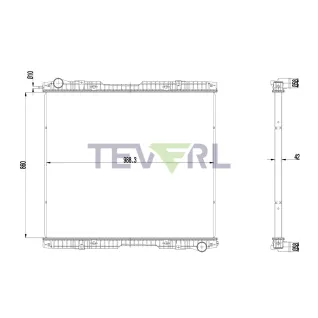 10801008 Scania Radiator