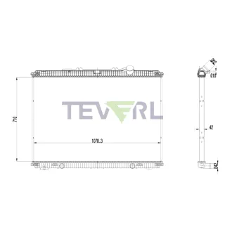 11301025 Daf Radiator