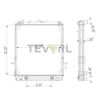 11601004 ISUZU RADIATOR