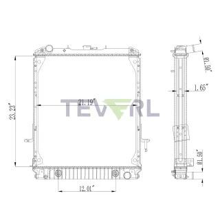 11601004 ISUZU RADIATOR