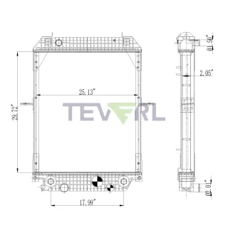 11601007 ISUZU RADIATOR