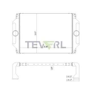 10102020 WESTERN STAR CHARGE AIR COOLER