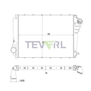 10402016 Volvo Charge Air Cooler