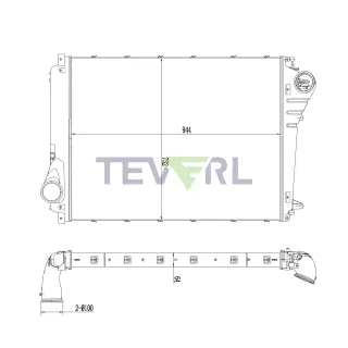 10402016 Volvo Charge Air Cooler