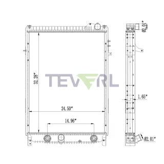 11401009 HINO RADIATOR